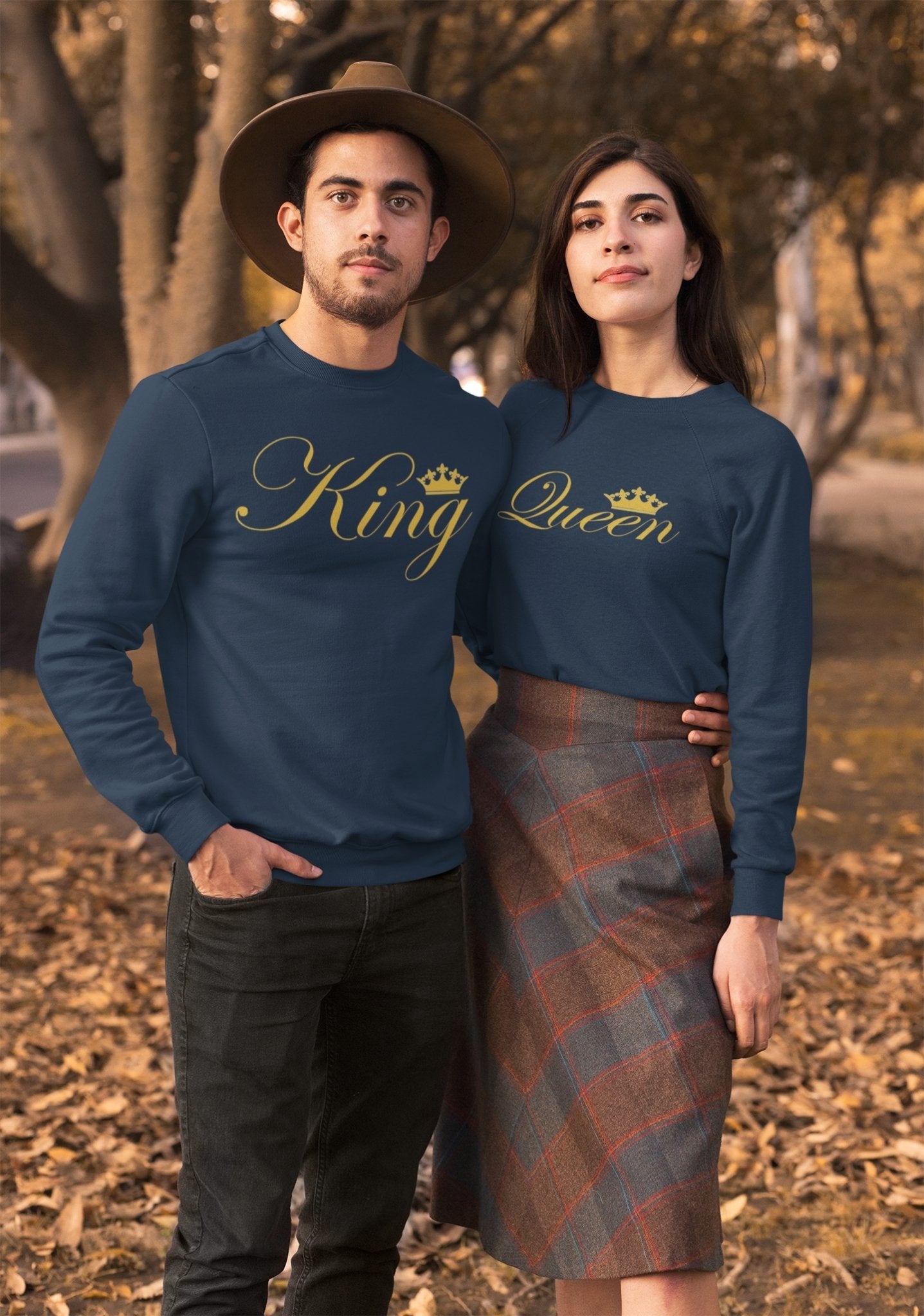 Couple Full Sleeves T-Shirts | Funky Tees Club
