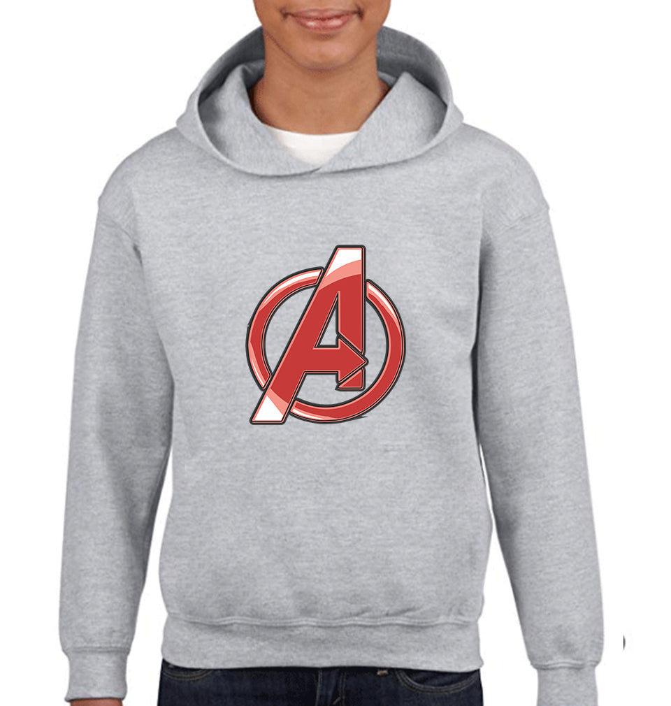 Avenger Logo Boy Hoodies-FunkyTeesClub