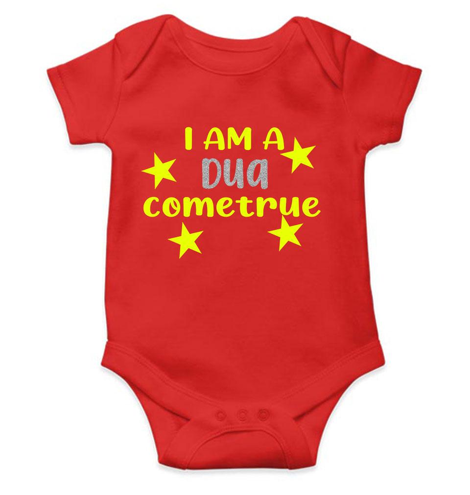 Dua Come True Eid Rompers for Baby Girl- FunkyTeesClub