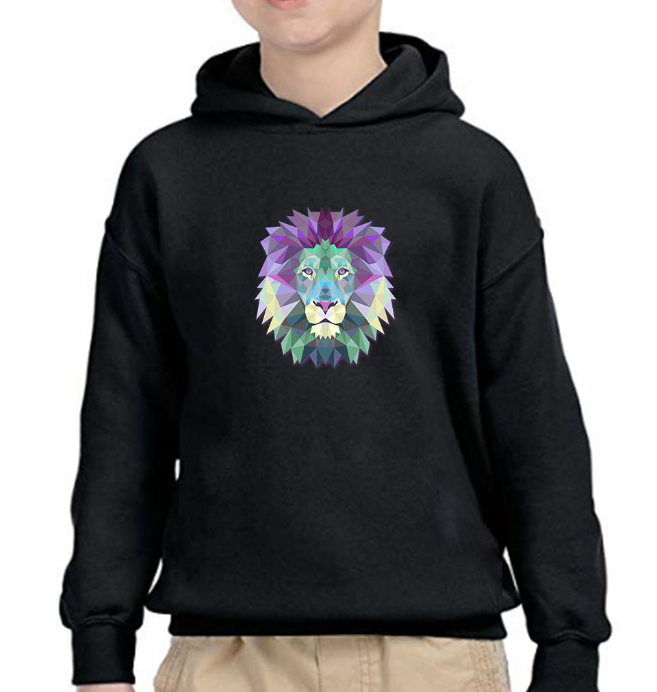 LION Boy Hoodies-FunkyTeesClub