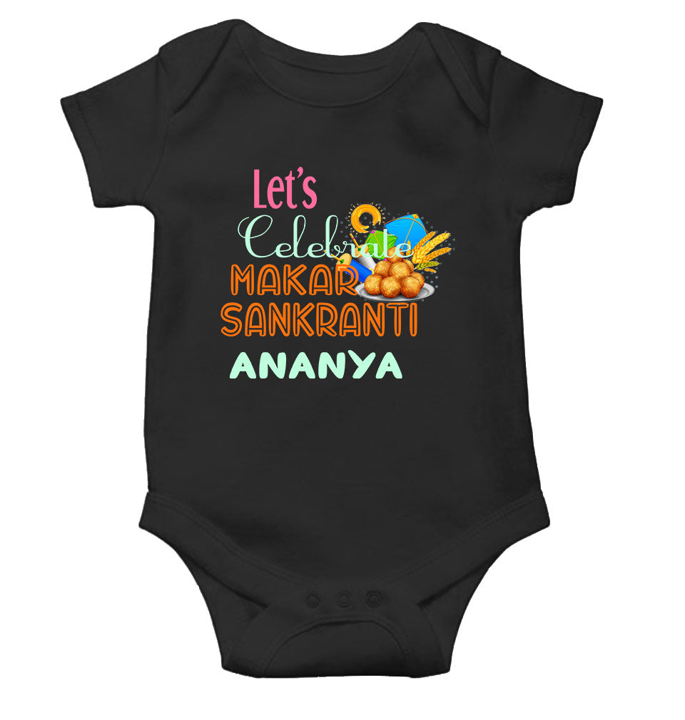 Makar Sankranti Rompers for Baby Girl- FunkyTeesClub