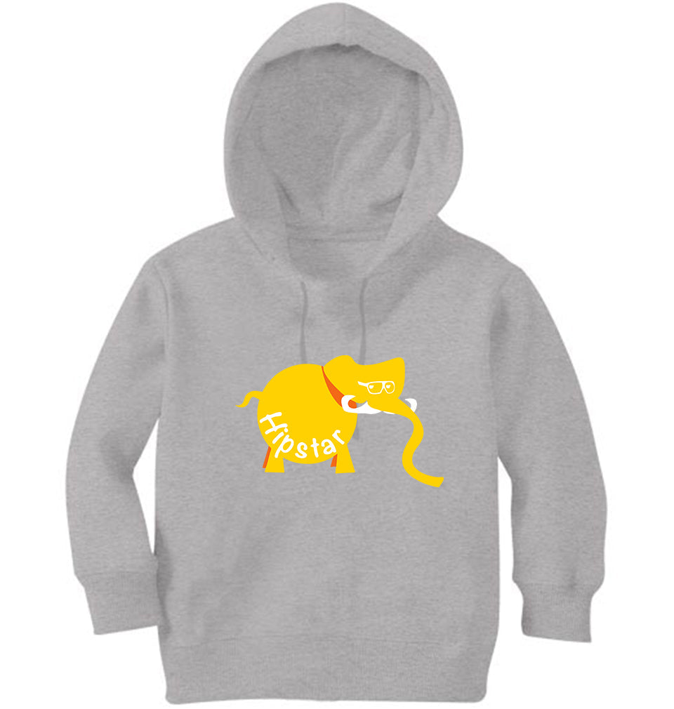Hipster Elephant Girl Hoodies-FunkyTeesClub