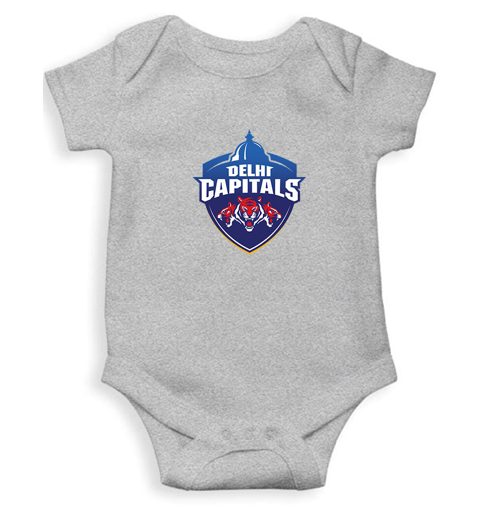 IPL DC Delhi Capitals Rompers for Baby Girl- FunkyTeesClub