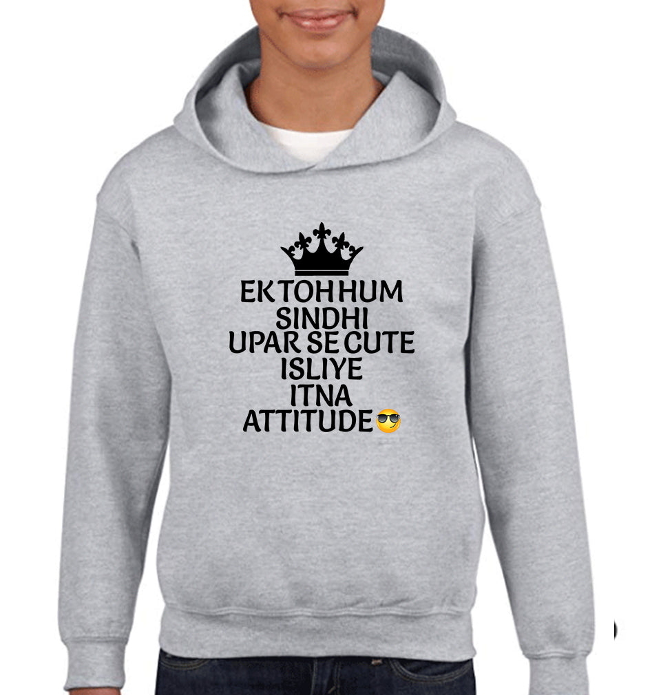 Ek Toh Hum Sindhi Boy Hoodies-FunkyTeesClub