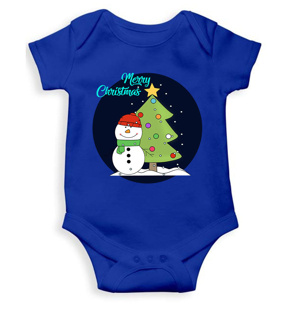 Merry Christmas Rompers for Baby Boy- FunkyTeesClub