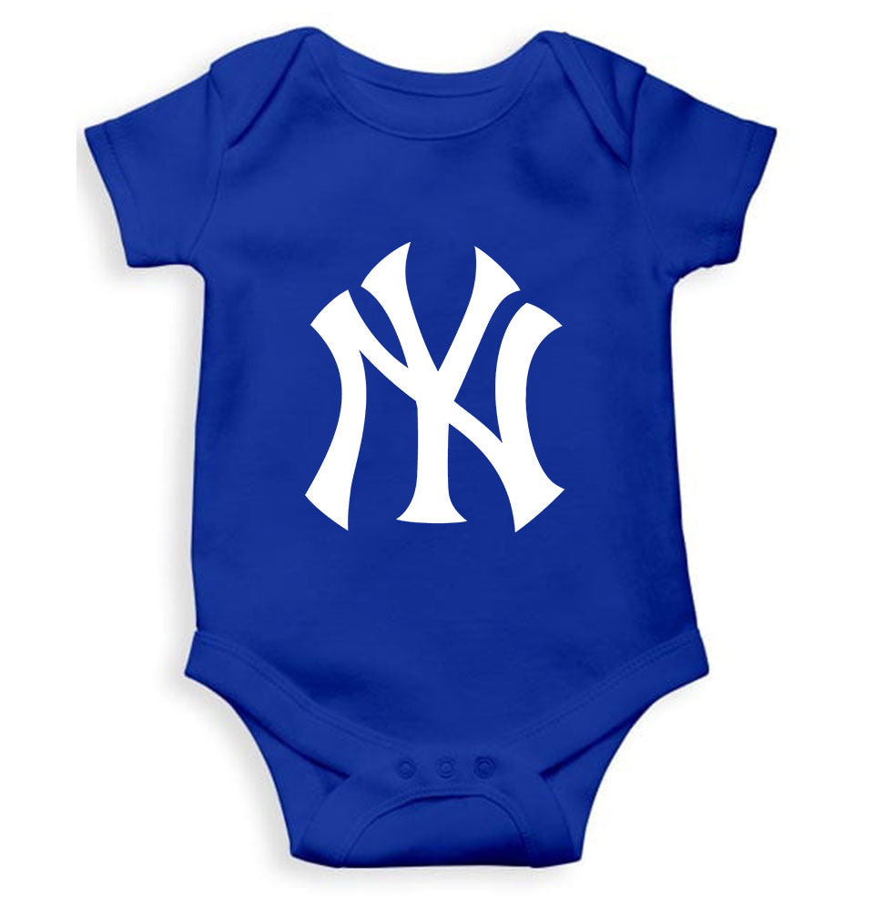 New York Yankees Rompers for Baby Girl- FunkyTeesClub