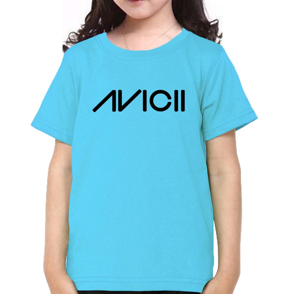 AVICII Half Sleeves T-Shirt For Girls -FunkyTeesClub