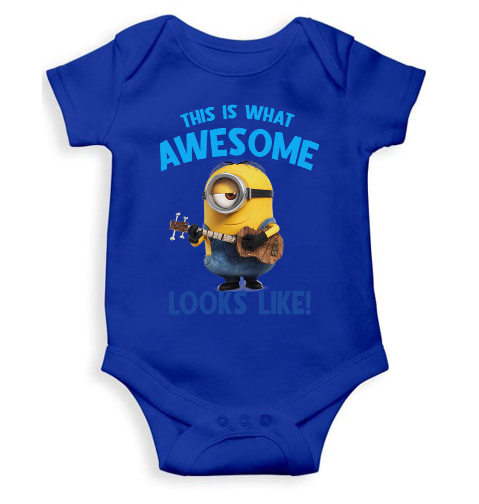 This Is What Awesome Looks Like Rompers for Baby Boy- FunkyTeesClub