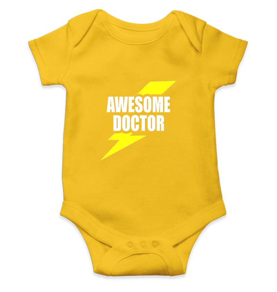 Future Doctor Rompers for Baby Girl- FunkyTeesClub