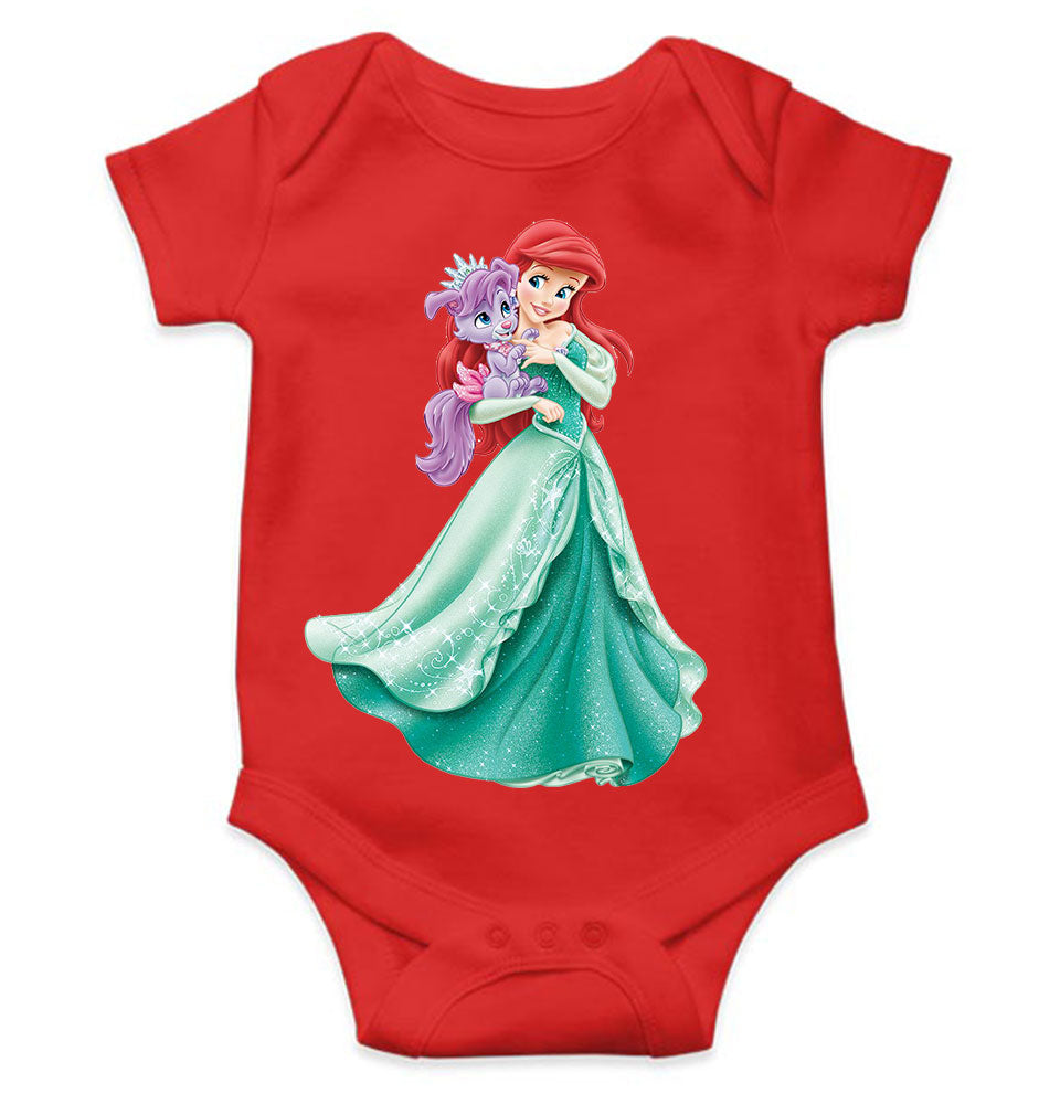 Cute Princess Cartoon Rompers for Baby Girl- FunkyTeesClub
