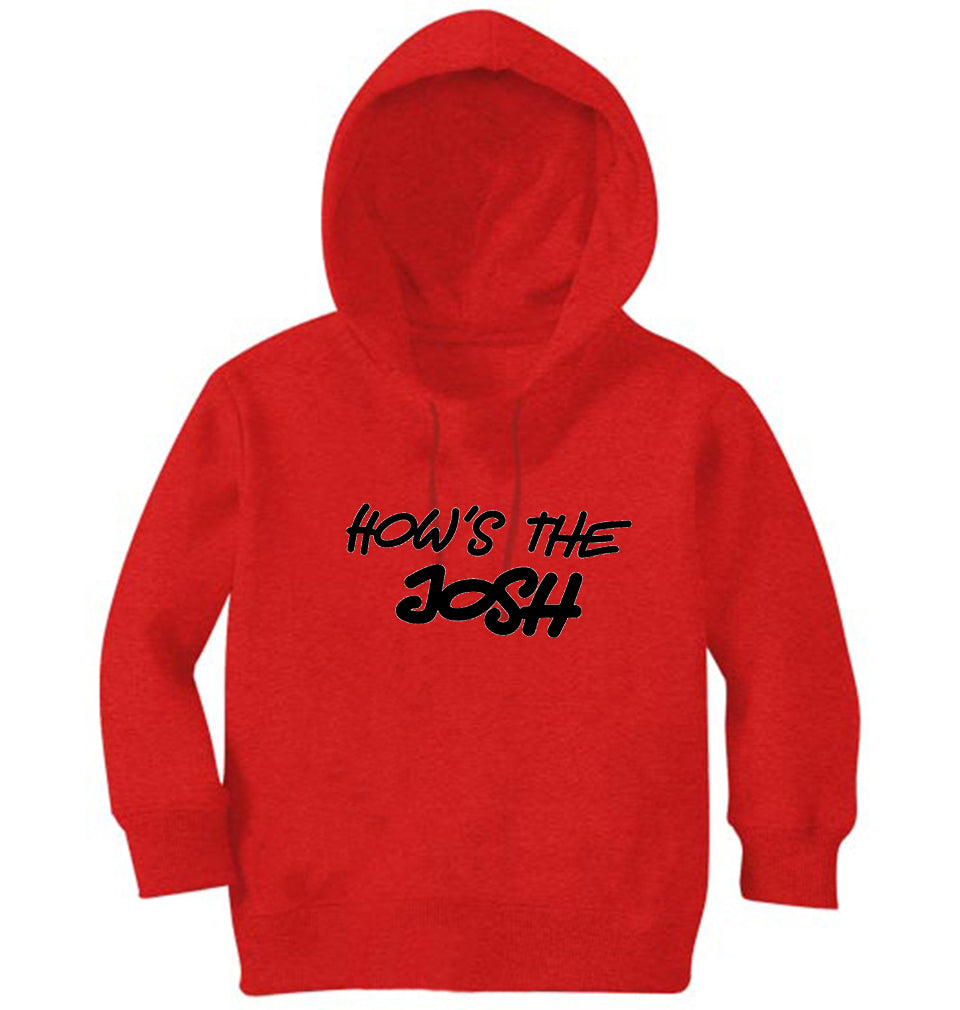 How's The Josh Girl Hoodies-FunkyTeesClub