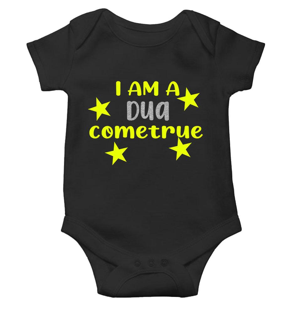 Dua Come True Eid Rompers for Baby Boy- FunkyTeesClub