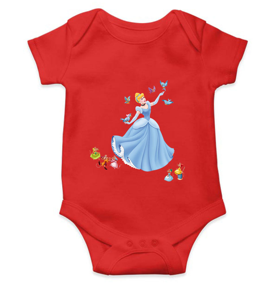 Princess Cartoon Rompers for Baby Girl- FunkyTeesClub