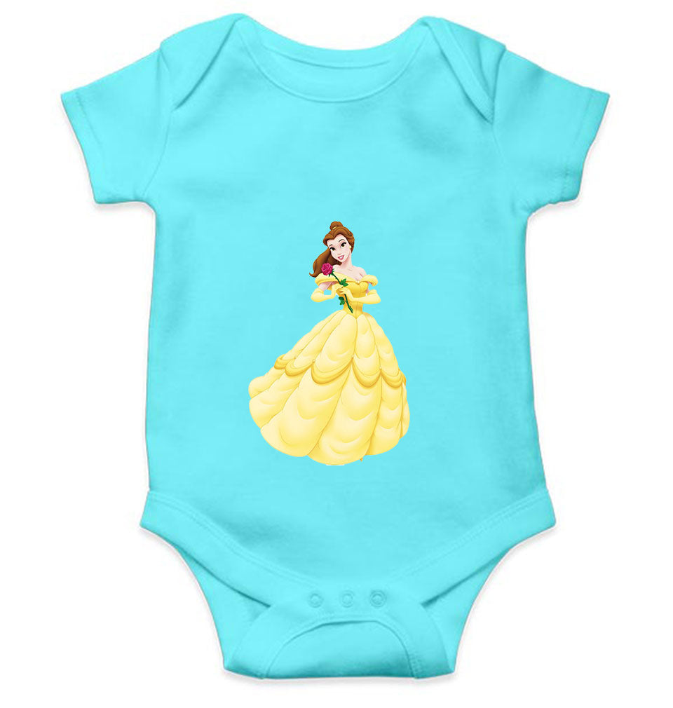 Princess Cartoon Rompers for Baby Girl- FunkyTeesClub