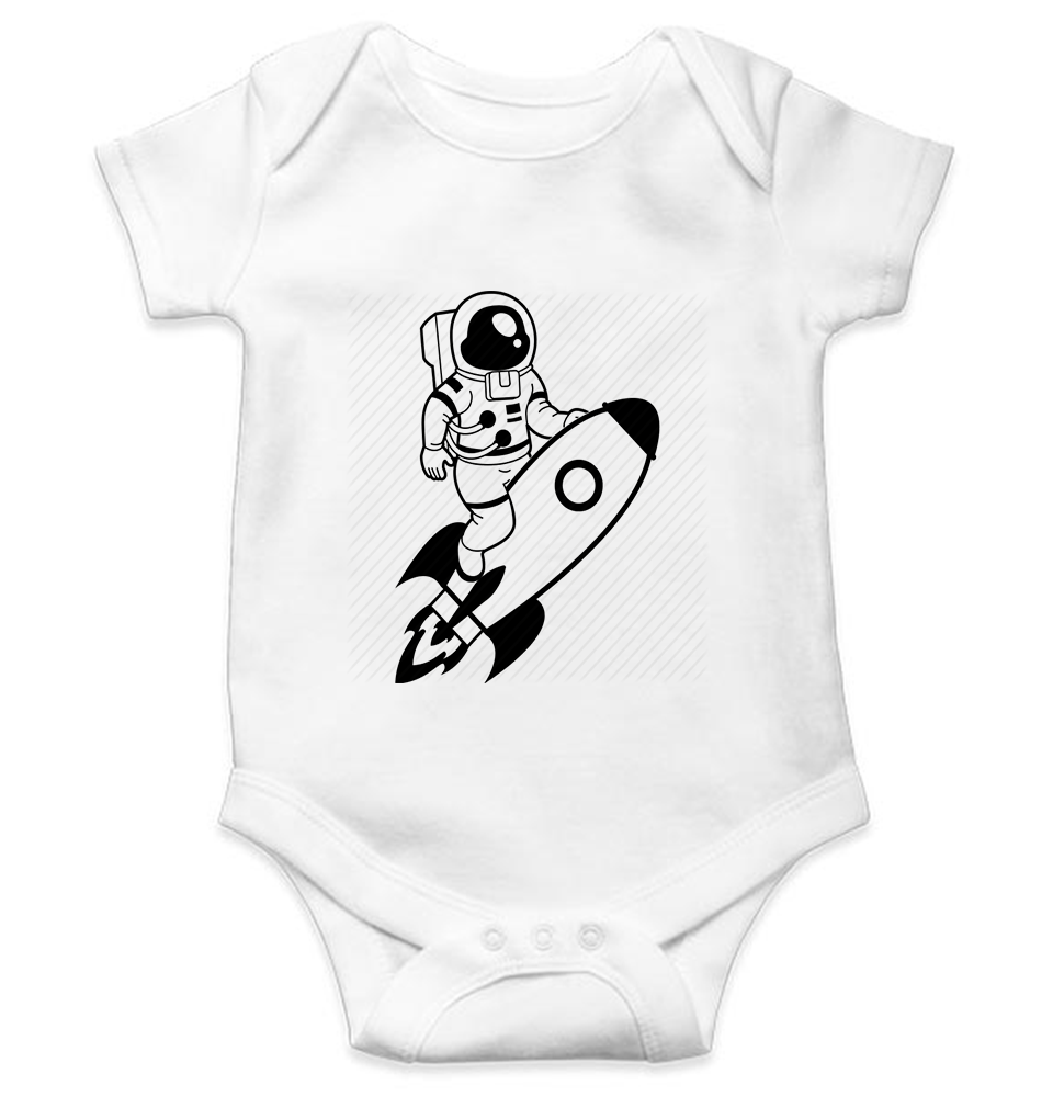 Future Astronaut Rompers for Baby Girl- FunkyTeesClub
