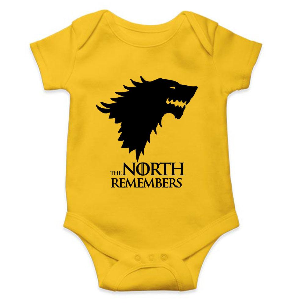 The North Remembers Web Series Rompers for Baby Boy- FunkyTeesClub