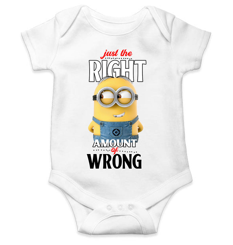 Cartoon Quotes Rompers for Baby Girl- FunkyTeesClub