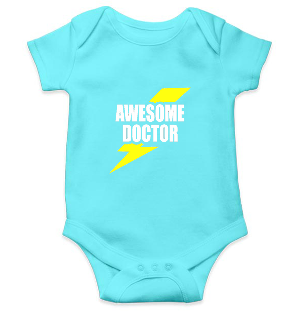 Future Doctor Rompers for Baby Girl- FunkyTeesClub