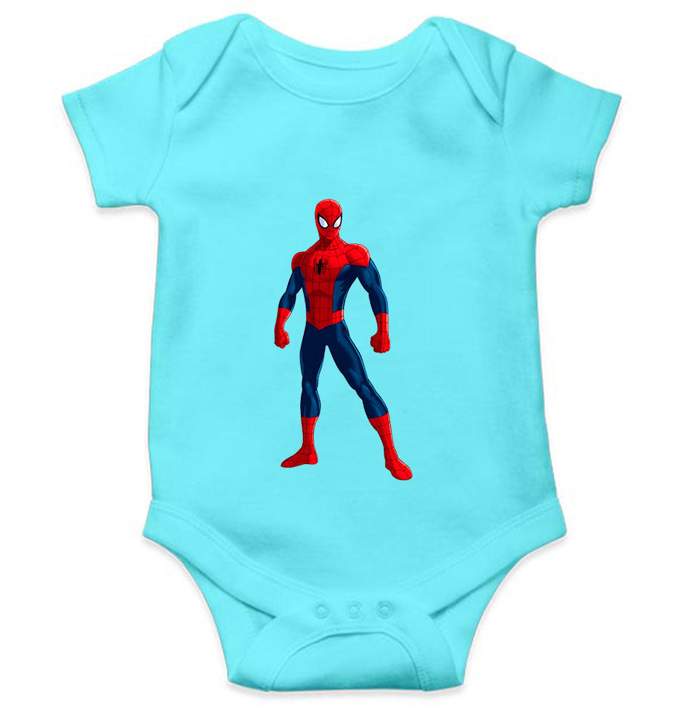 Superhero Cartoon Rompers for Baby Girl- FunkyTeesClub