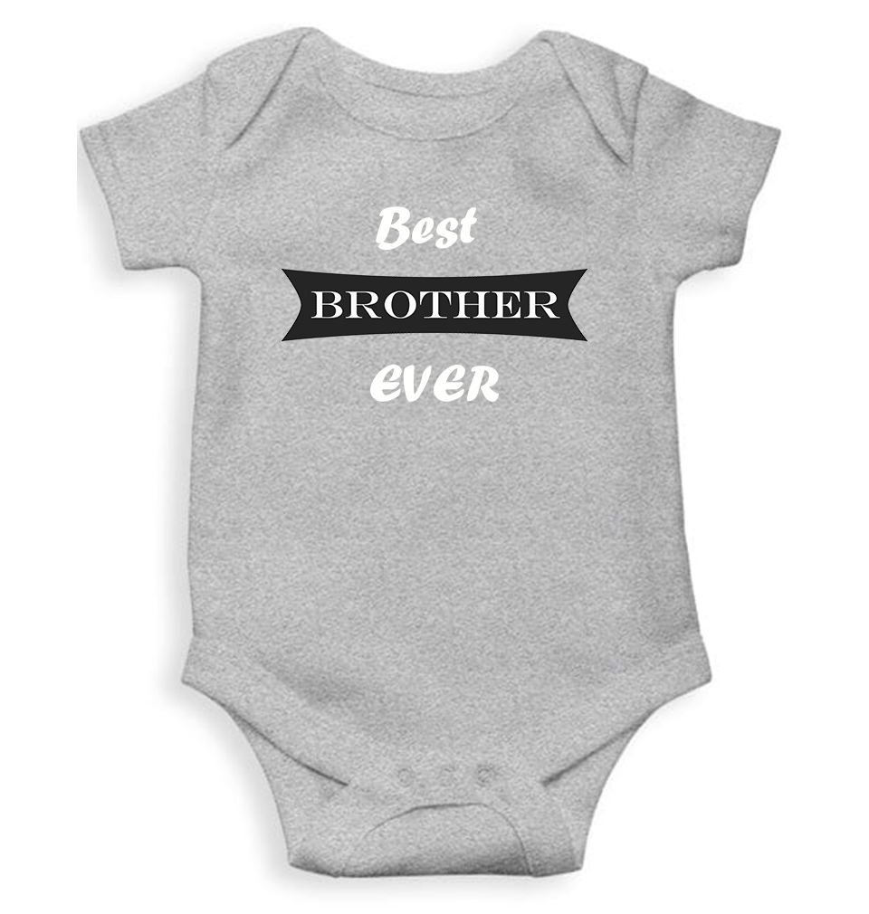 Best Brother Ever Rompers for Baby Girl - FunkyTeesClub
