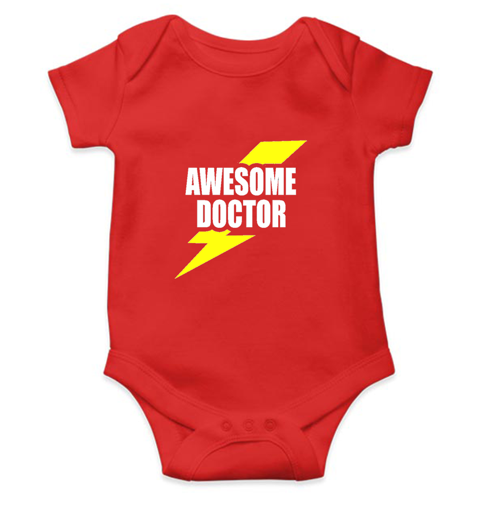 Future Doctor Rompers for Baby Girl- FunkyTeesClub