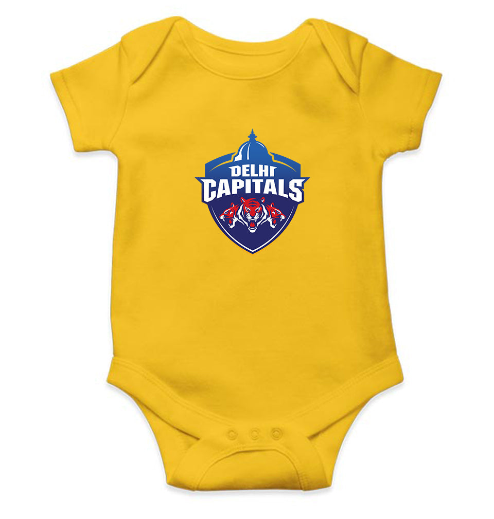 IPL DC Delhi Capitals Rompers for Baby Girl- FunkyTeesClub