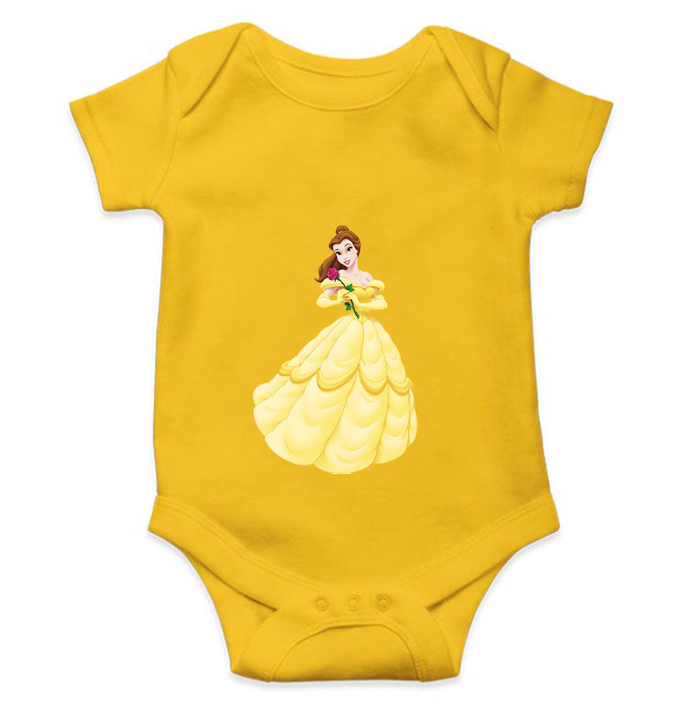 Princess Cartoon Rompers for Baby Girl- FunkyTeesClub