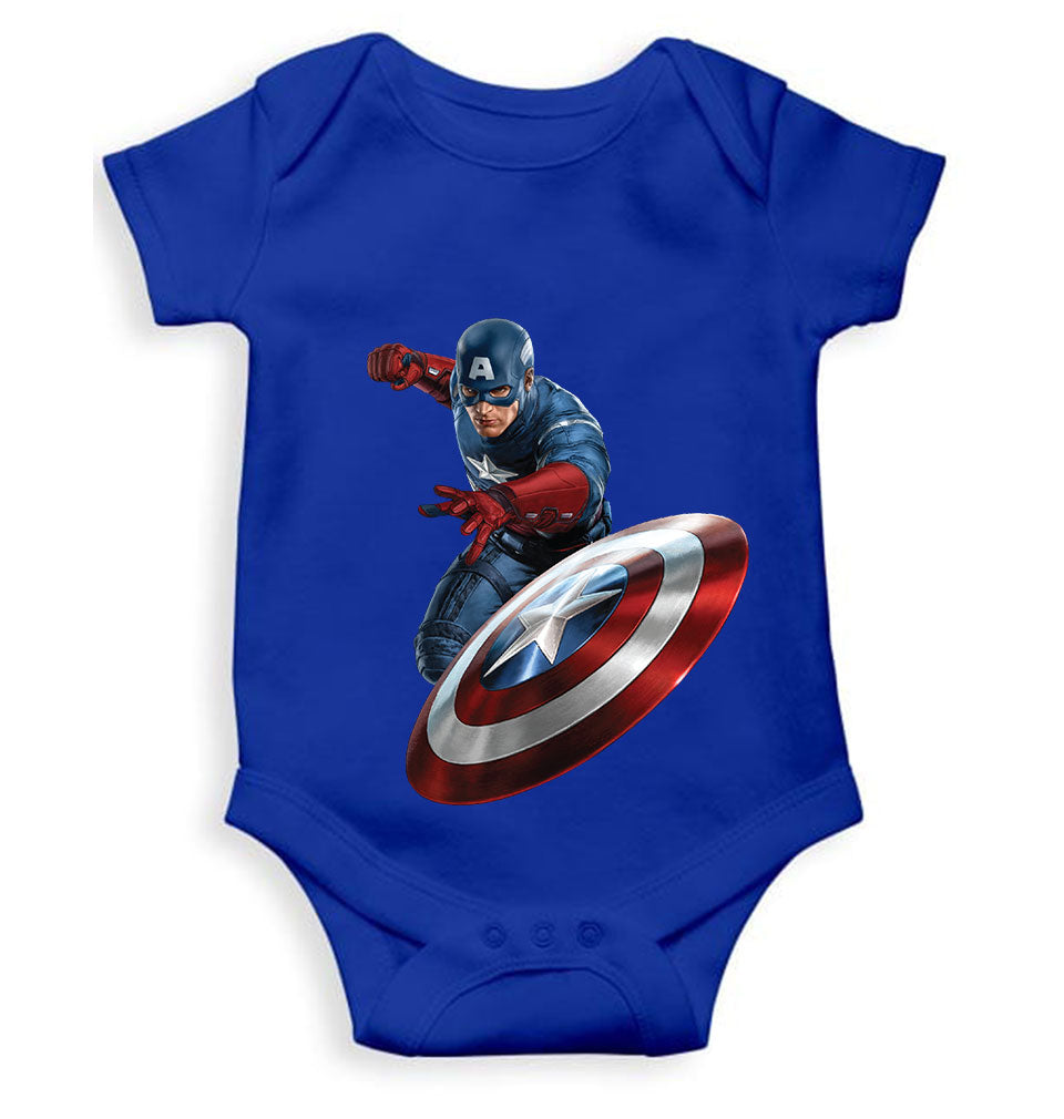 Superhero Cartoon Rompers for Baby Girl- FunkyTeesClub