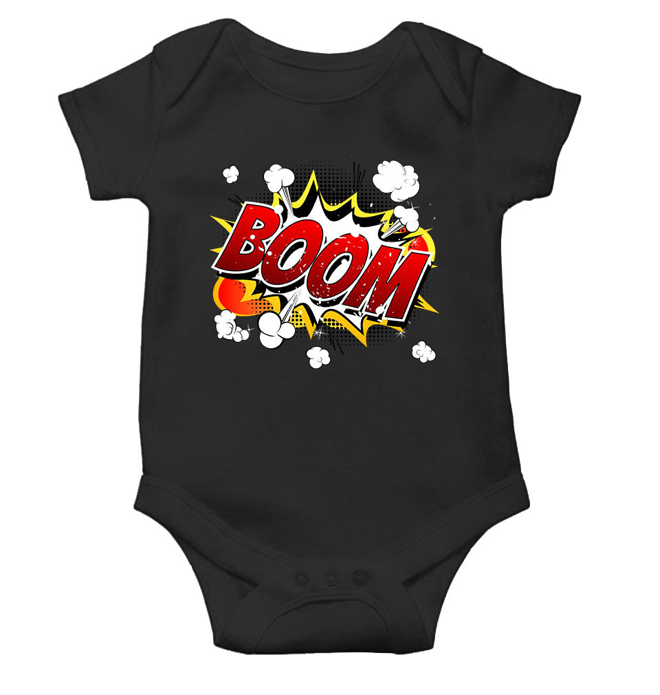 Boom Rompers for Baby Boy- FunkyTeesClub