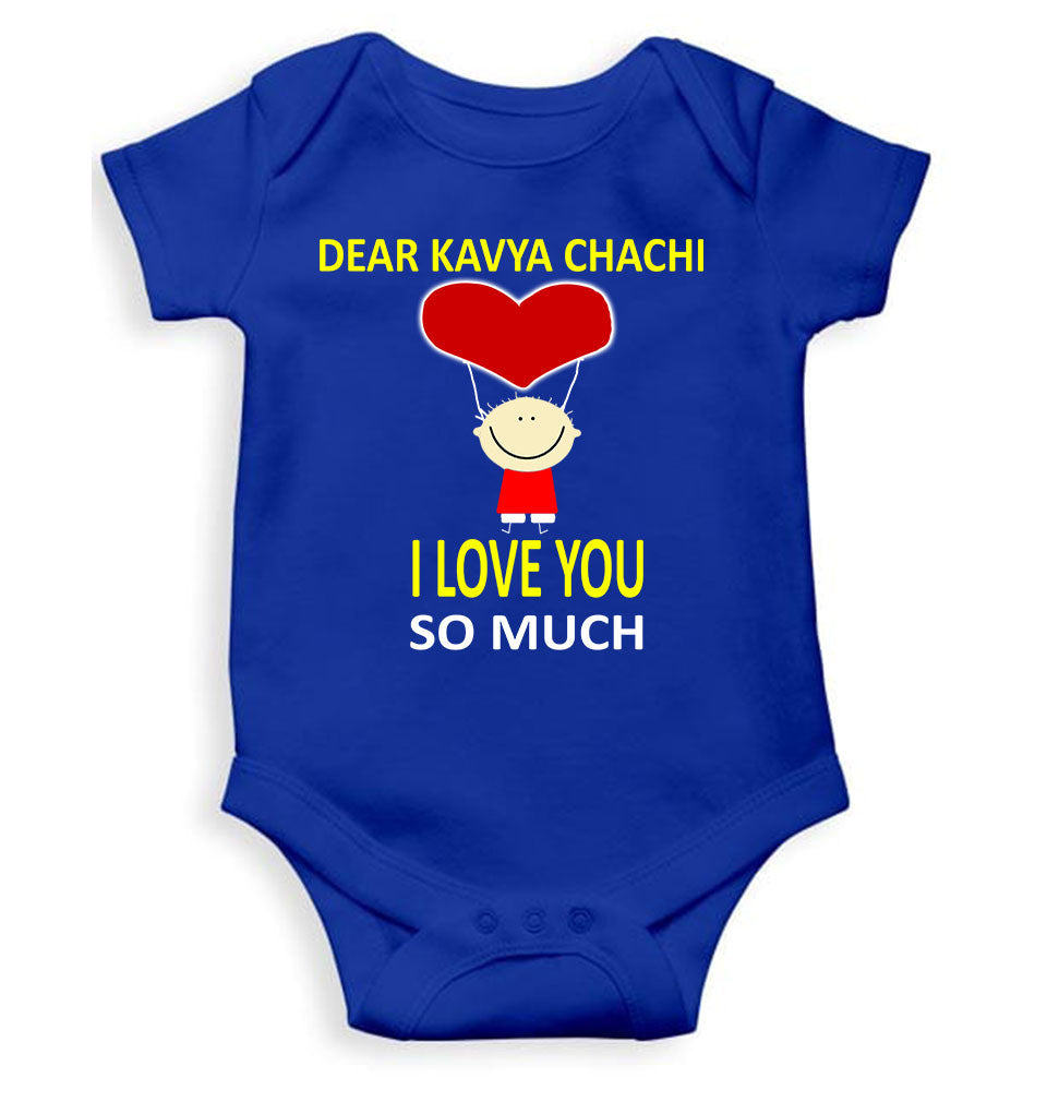 Custom Name I love My Chachi So Much Rompers for Baby Girl- FunkyTeesClub