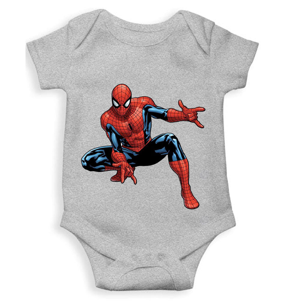 Superhero Cartoon Rompers for Baby Girl- FunkyTeesClub