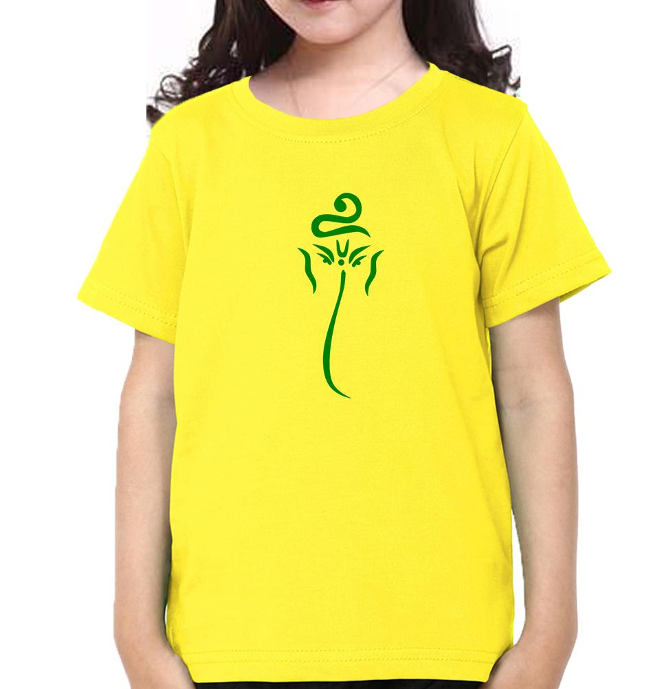Ganesh JI Half Sleeves T-Shirt For Girls -FunkyTeesClub