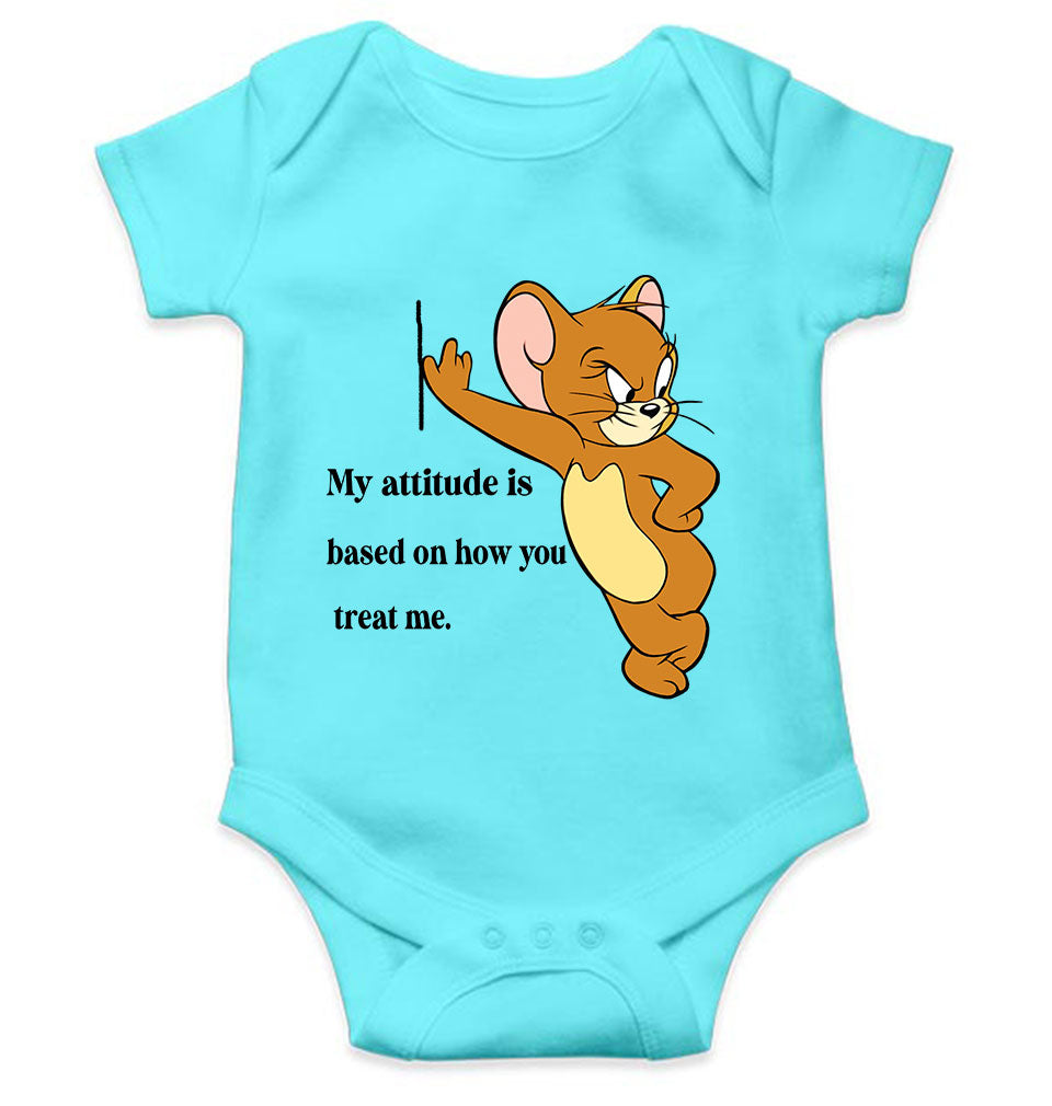 Attitude Shows Cute Jerry Rompers for Baby Girl- FunkyTeesClub
