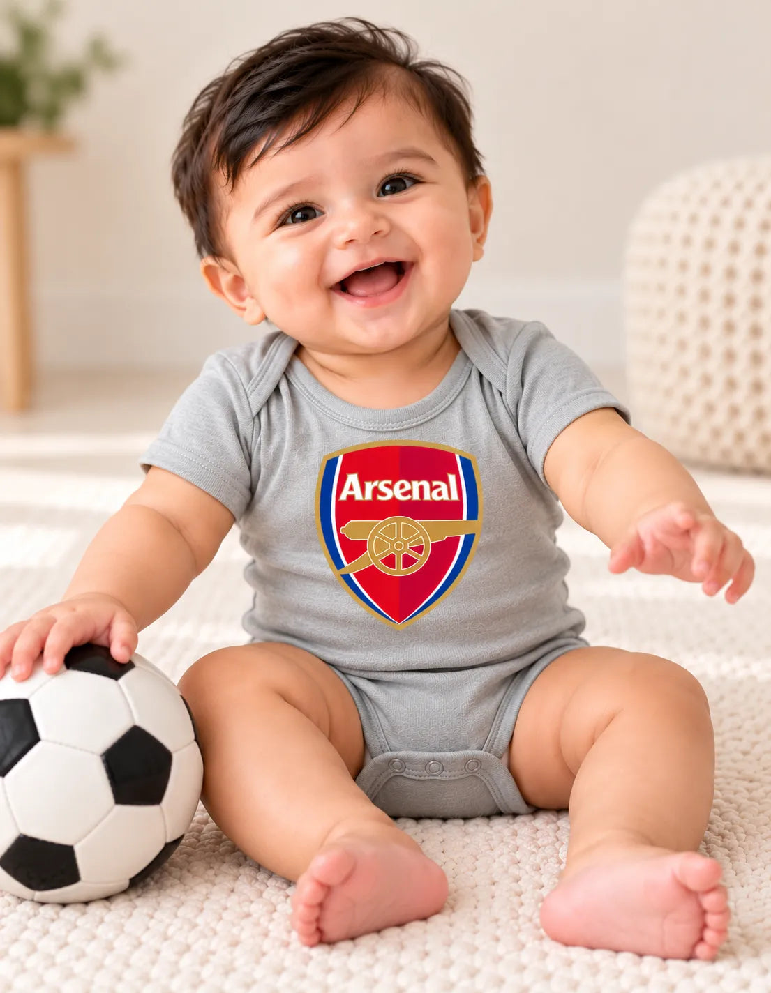 Arsenal grey romper