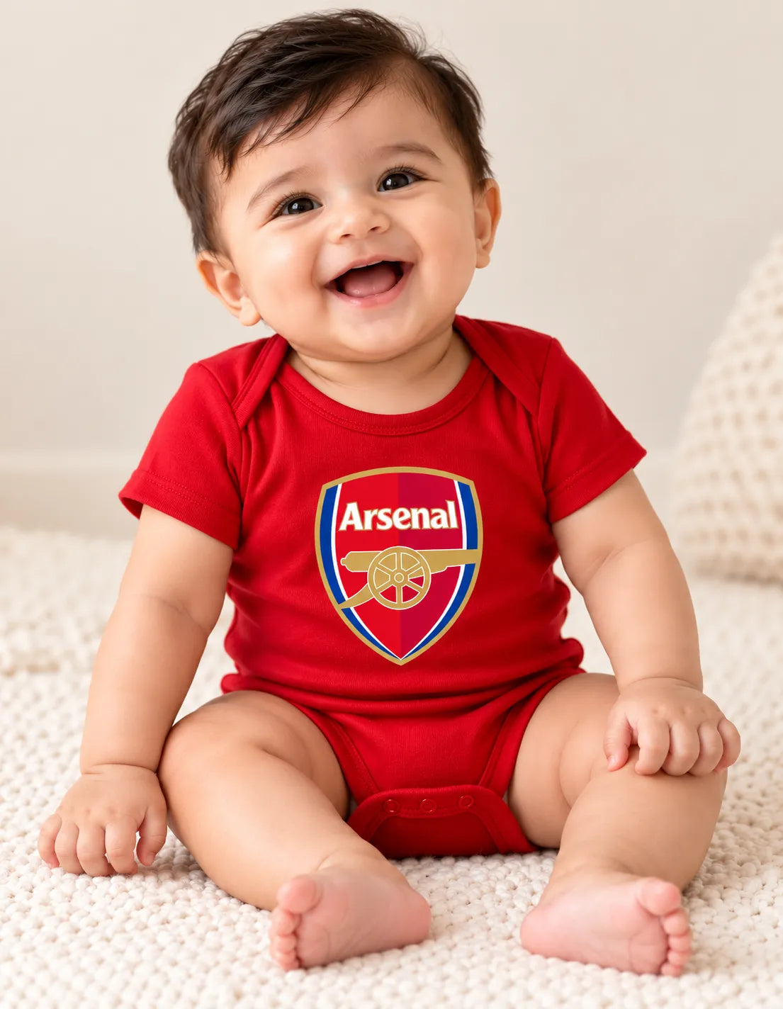 Arsenal red romper