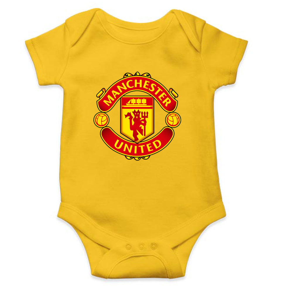Manchester United Rompers for Baby Boy- FunkyTeesClub