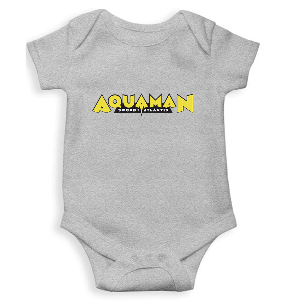 Aqua Man Rompers for Baby Girl- FunkyTradition FunkyTradition
