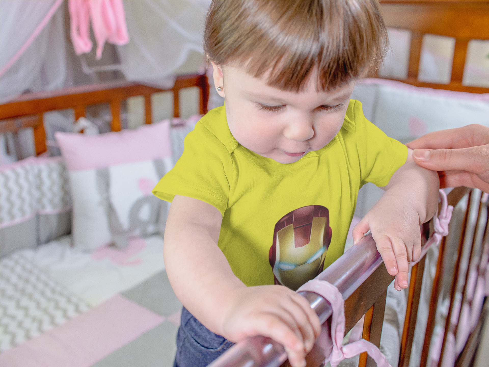 Superhero Rompers for Baby Girl- FunkyTeesClub