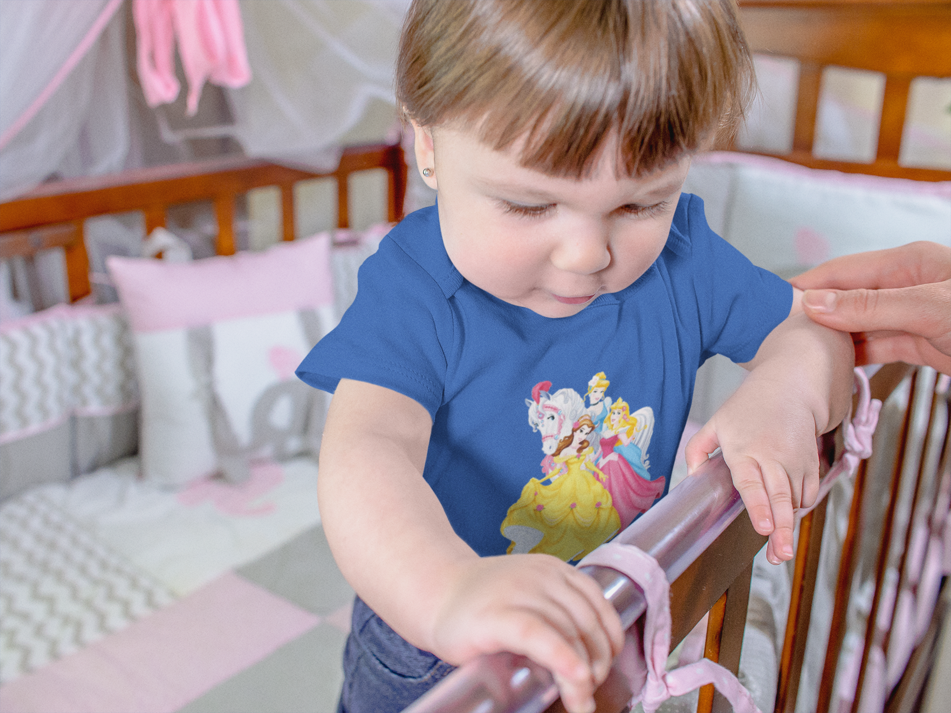 Princess Cartoon Rompers for Baby Girl- FunkyTeesClub