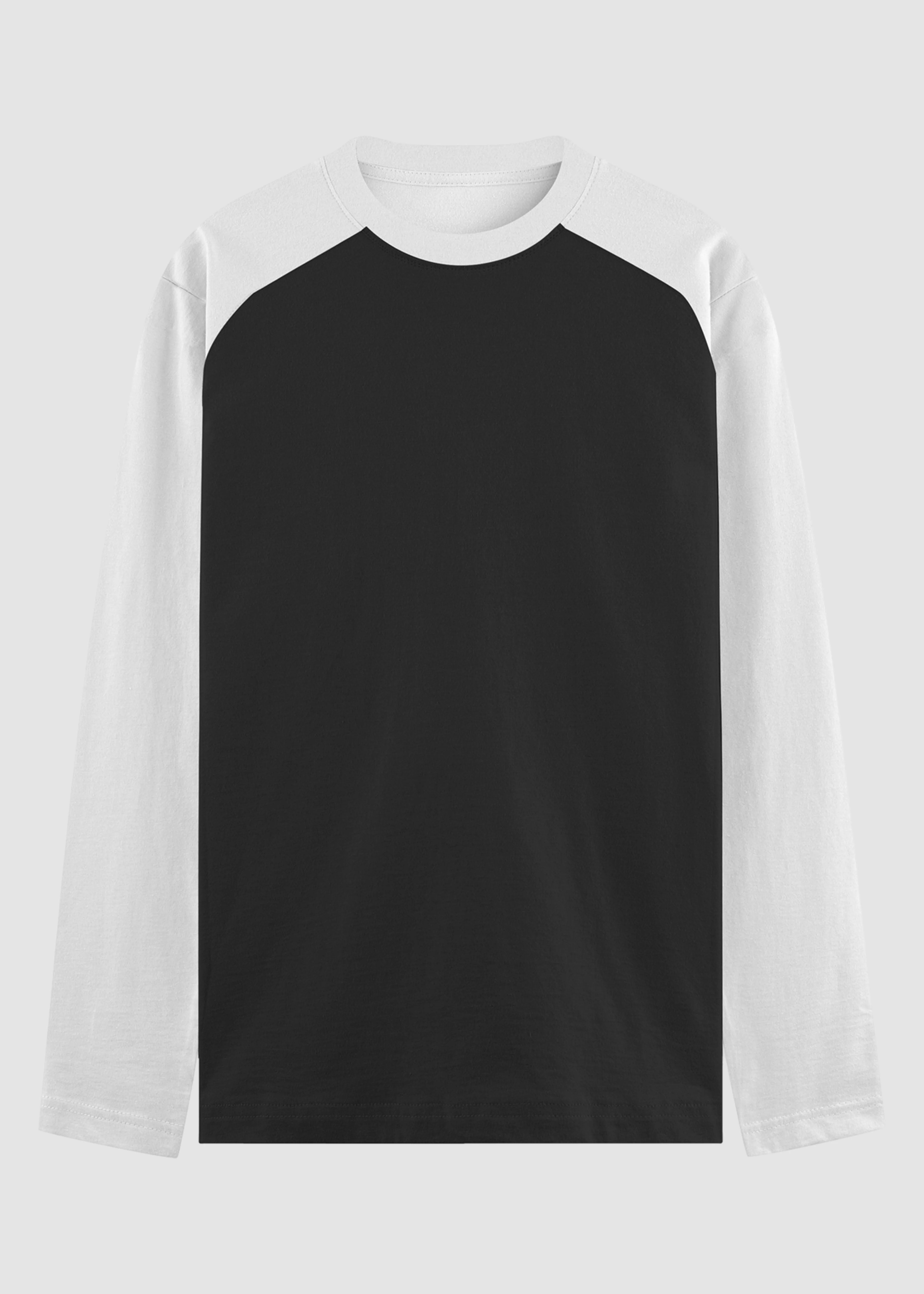 Custom Unisex Raglan T-Shirt Printing | Full Sleeve Baseball Style Tee | FunkyTeesClub