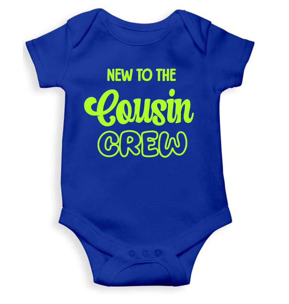 New To Cousin Crew Rakshabadhan Rompers for Baby Boy- FunkyTeesClub