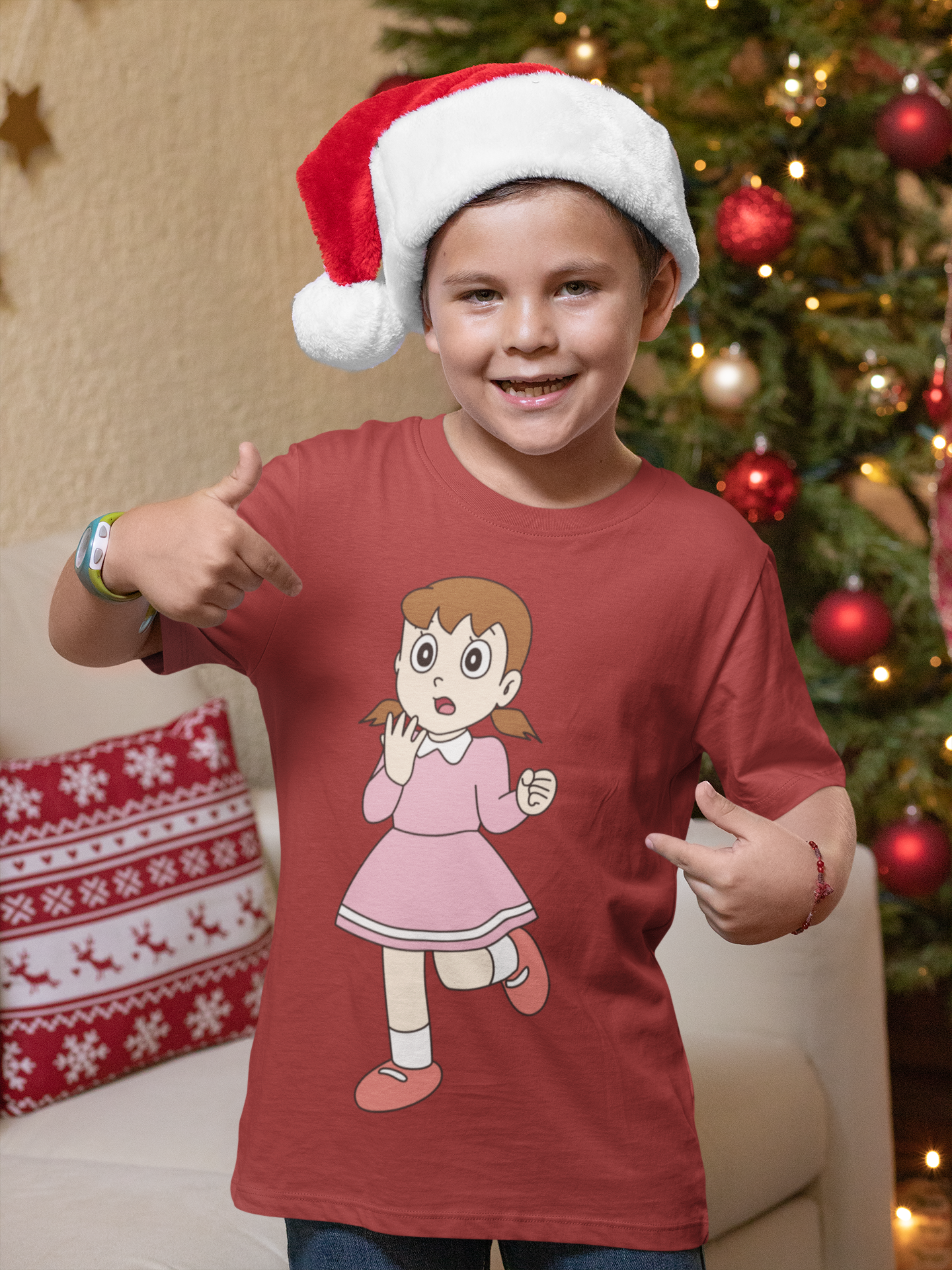 Cute Cartoon Half Sleeves T-Shirt for Boy-FunkyTeesClub