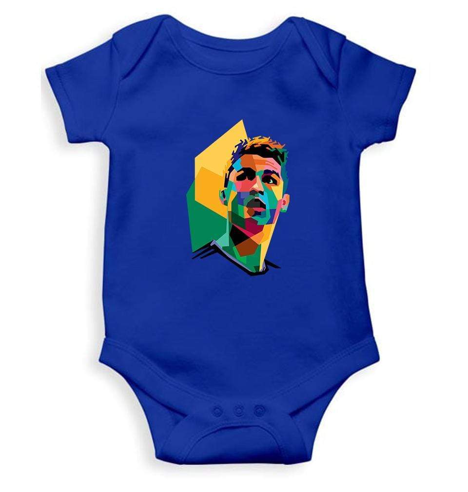 Cristiano Ronaldo CR7 Rompers for Baby Girl- FunkyTradition FunkyTradition