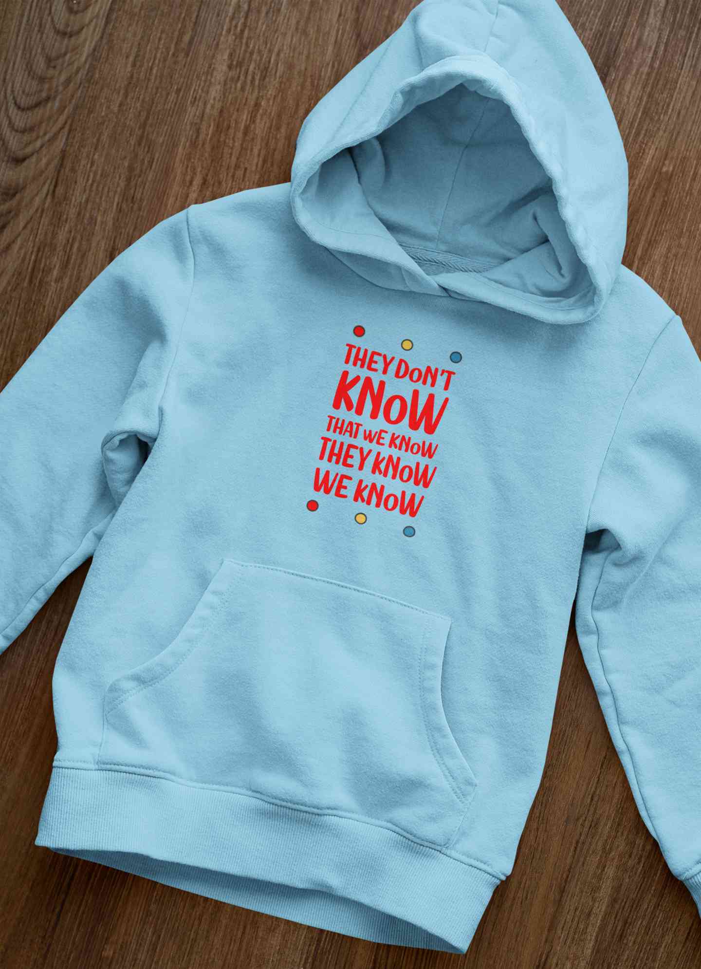 They Do not Know Typography Men Hoodies-FunkyTeesClub