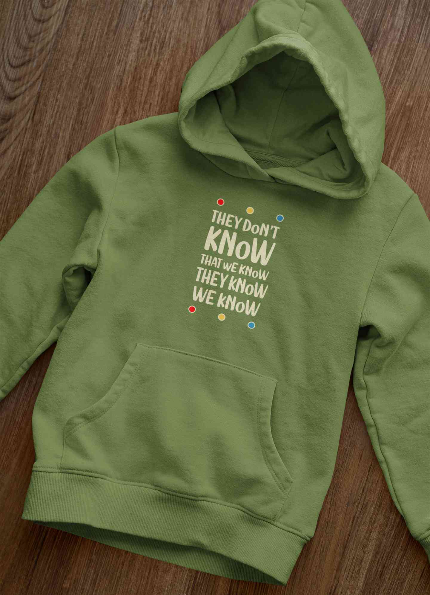 They Do not Know Typography Hoodies for Women-FunkyTeesClub