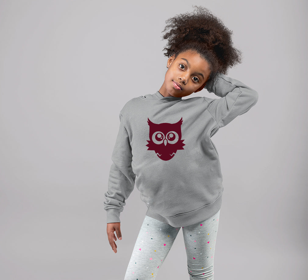 Cute Baby Owl Girl Hoodies-FunkyTeesClub