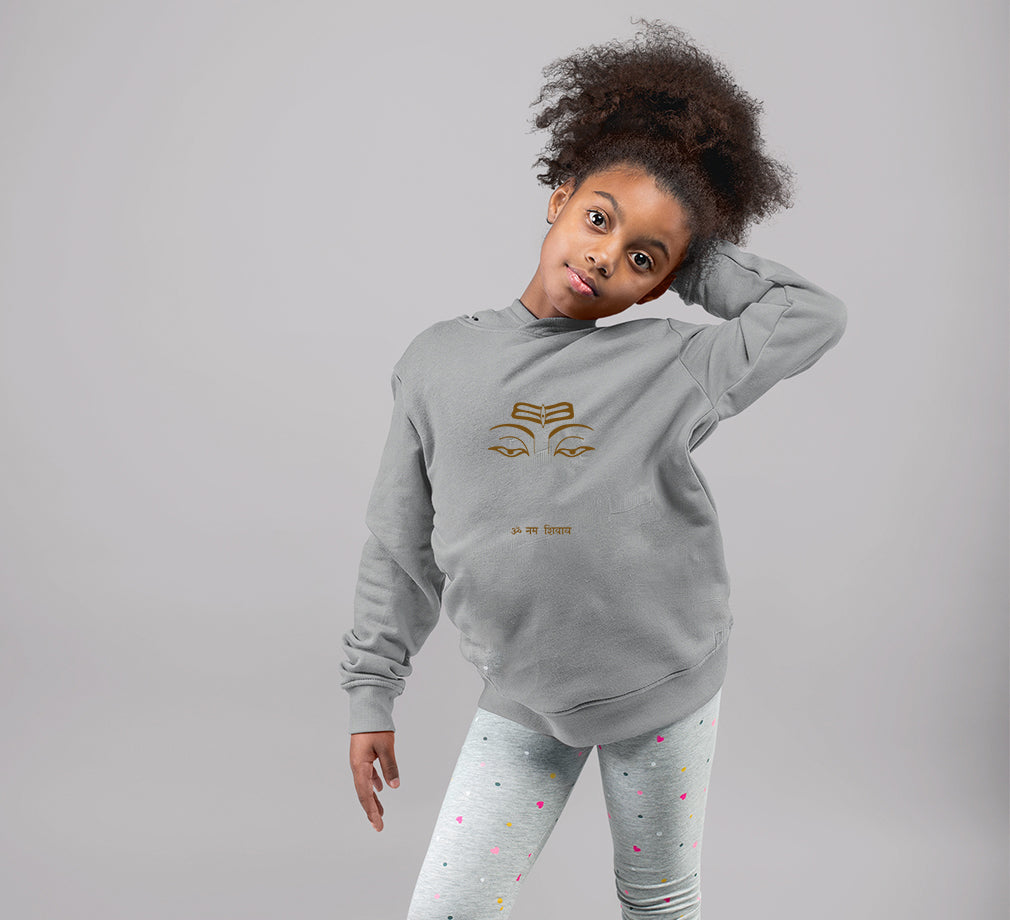 Om Namah Shivay Girl Hoodies-FunkyTeesClub