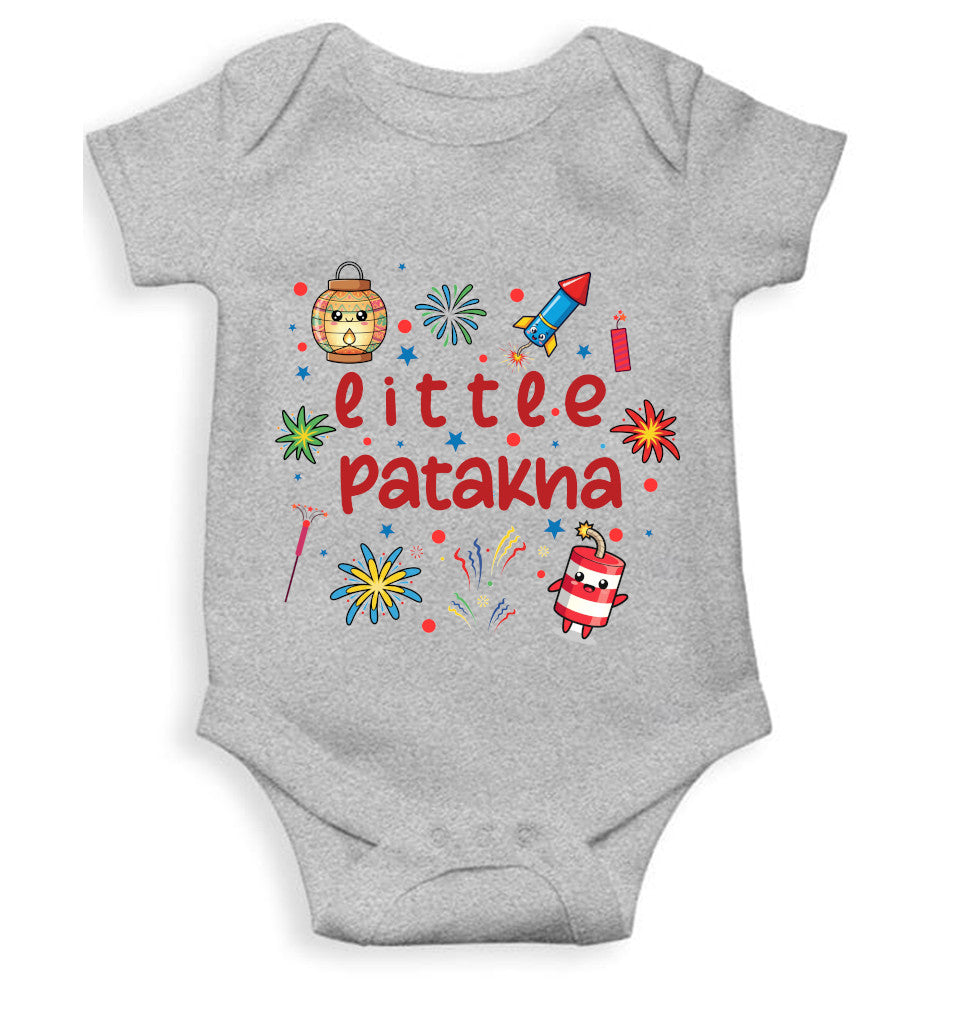 Little Patakha Diwali Rompers for Baby Girl- FunkyTeesClub