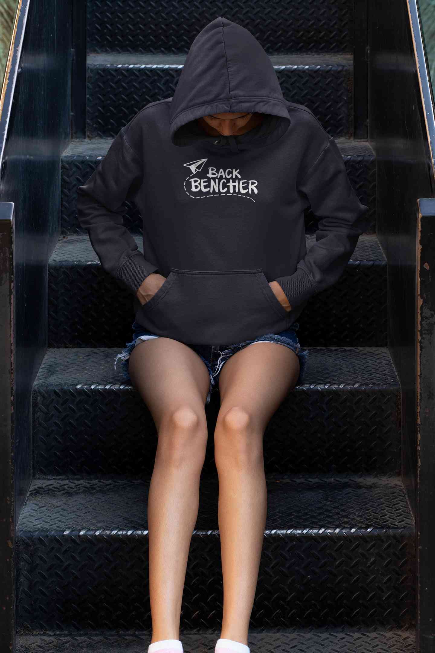 Back Bencher Hoodies for Women-FunkyTeesClub
