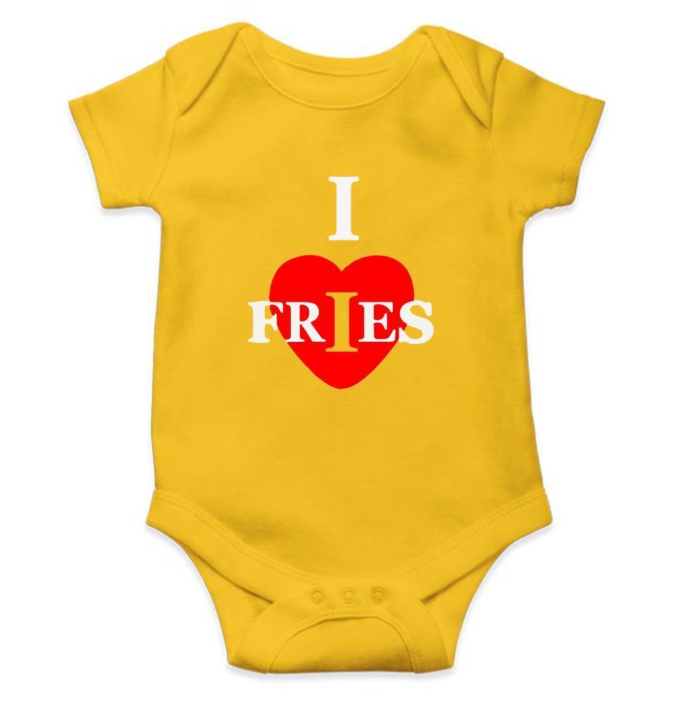 I Love Fries Rompers for Baby Boy- FunkyTradition FunkyTradition